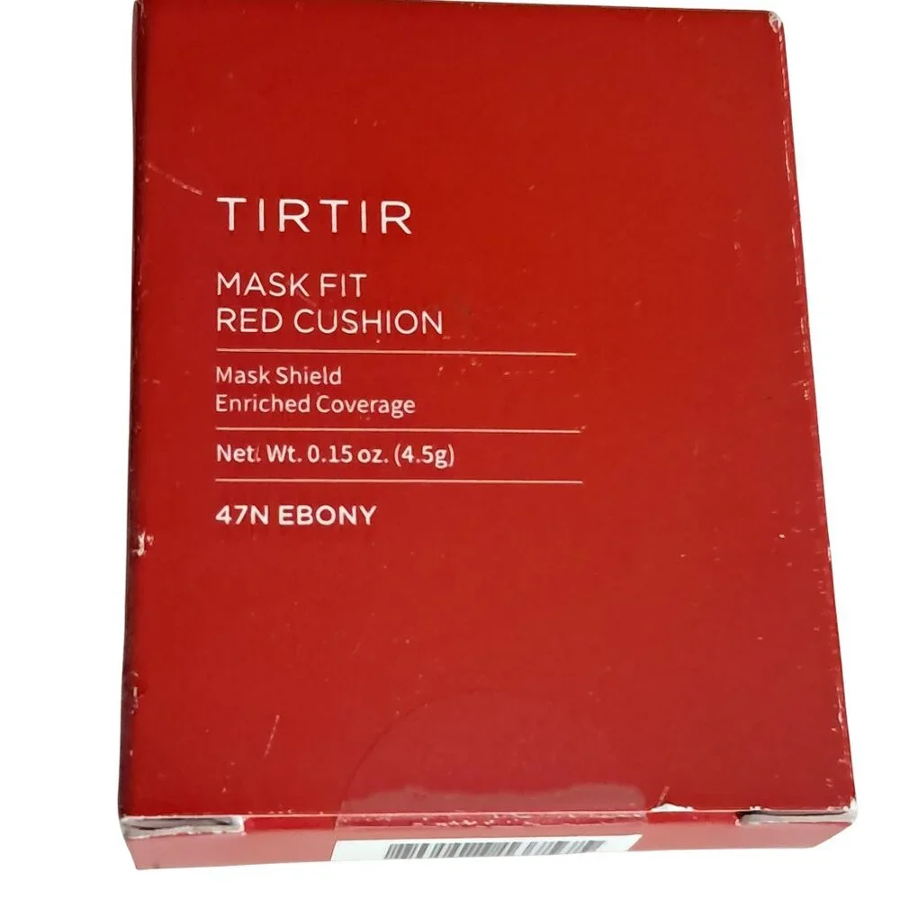 TirTir Mask Fit Red Cushion 47N Ebony New in Box Sealed